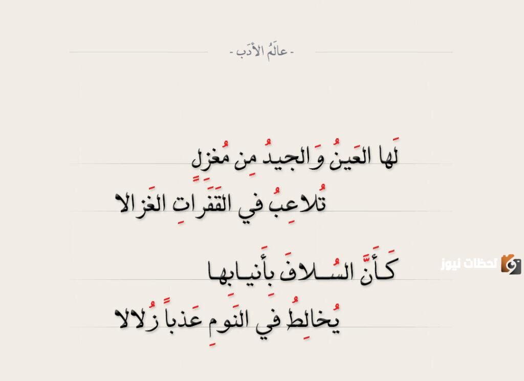 أجمل ما قال أبو نواس شاعر الخمر والغزل