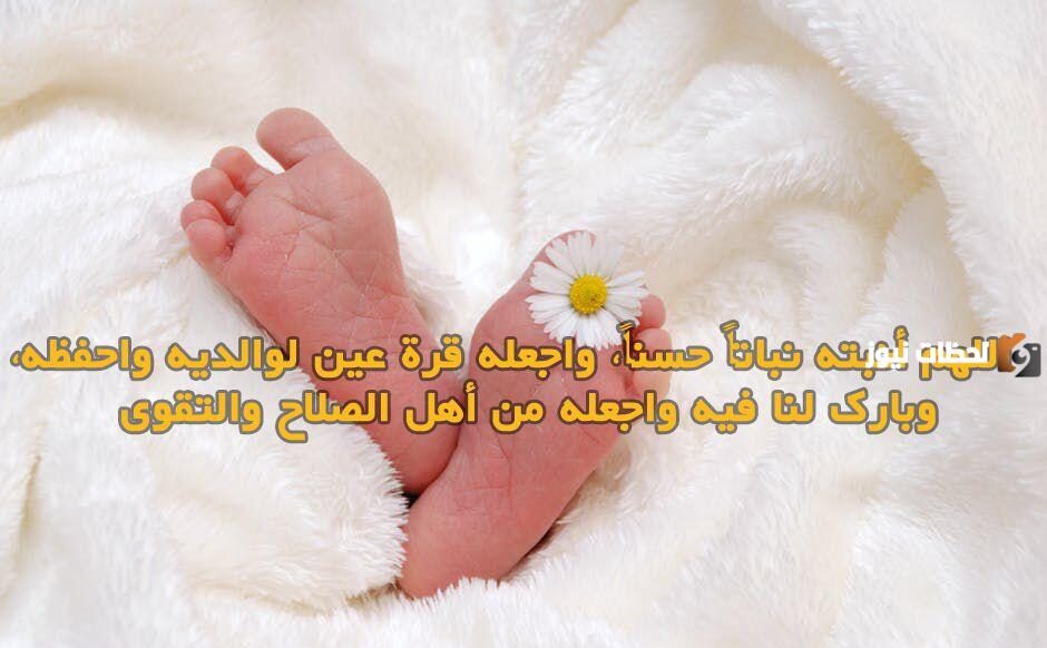 مسدجات وعبارات مباركة للمولود الجديد جميلة جدا