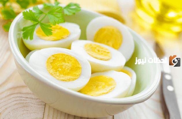 كم السعرات الحرارية في البيض