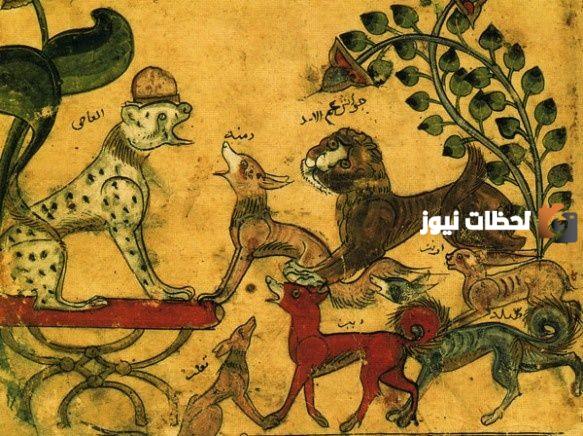 قصة كليلة ودمنة الغراب والثعبان