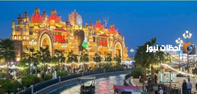 معلومات عن القرية العالمية دبي والموقع الجغرافي لها