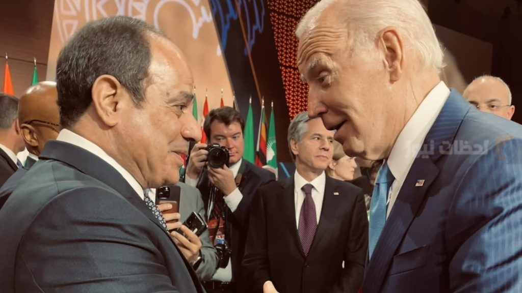 عبد الفتاح السيسي وجون كريستمان