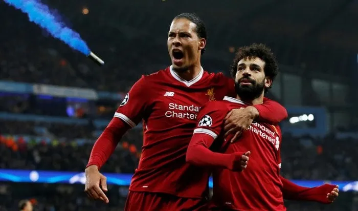 محمد صلاح وفان دايك