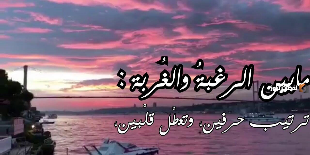 خواطر حزينة عن الغربة