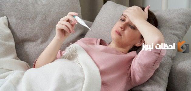  ارتفاع درجة الحرارة قبل موعد الدورة الشهرية