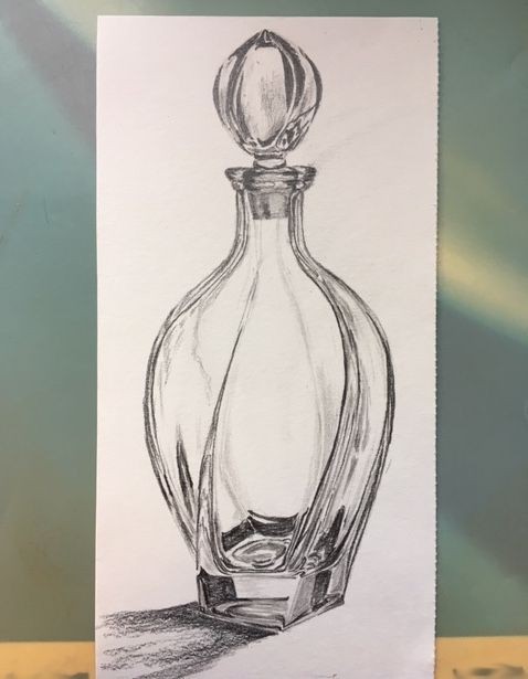 خطوات رسم الطبيعة الصامتة والتظليل بالقلم الرصاص