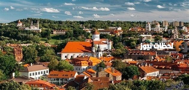 أين تقع فيلنيوس على الخريطة وما هي الدول القريبة منها