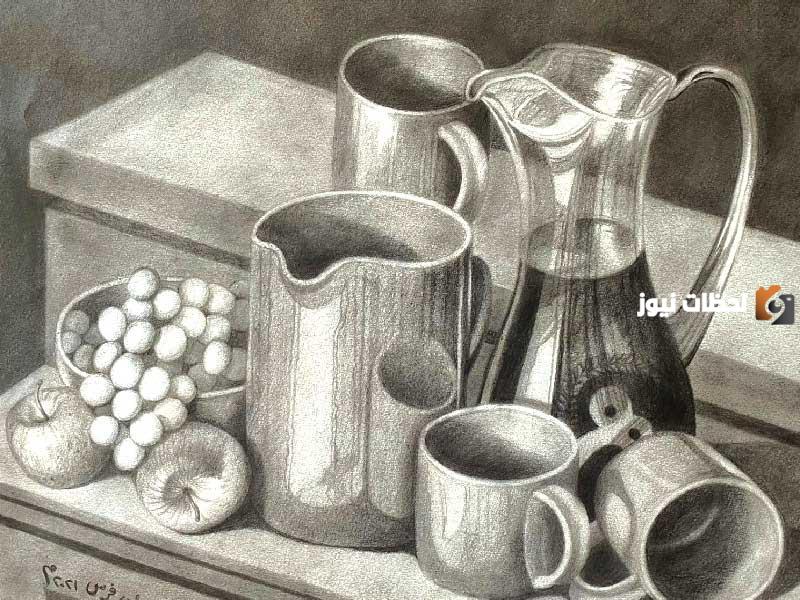 رسم الطبيعة الصامتة رسم الطبيعة الصامتة