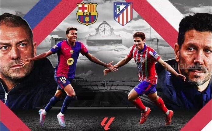 برشلونة وأتلتيكو مدريد