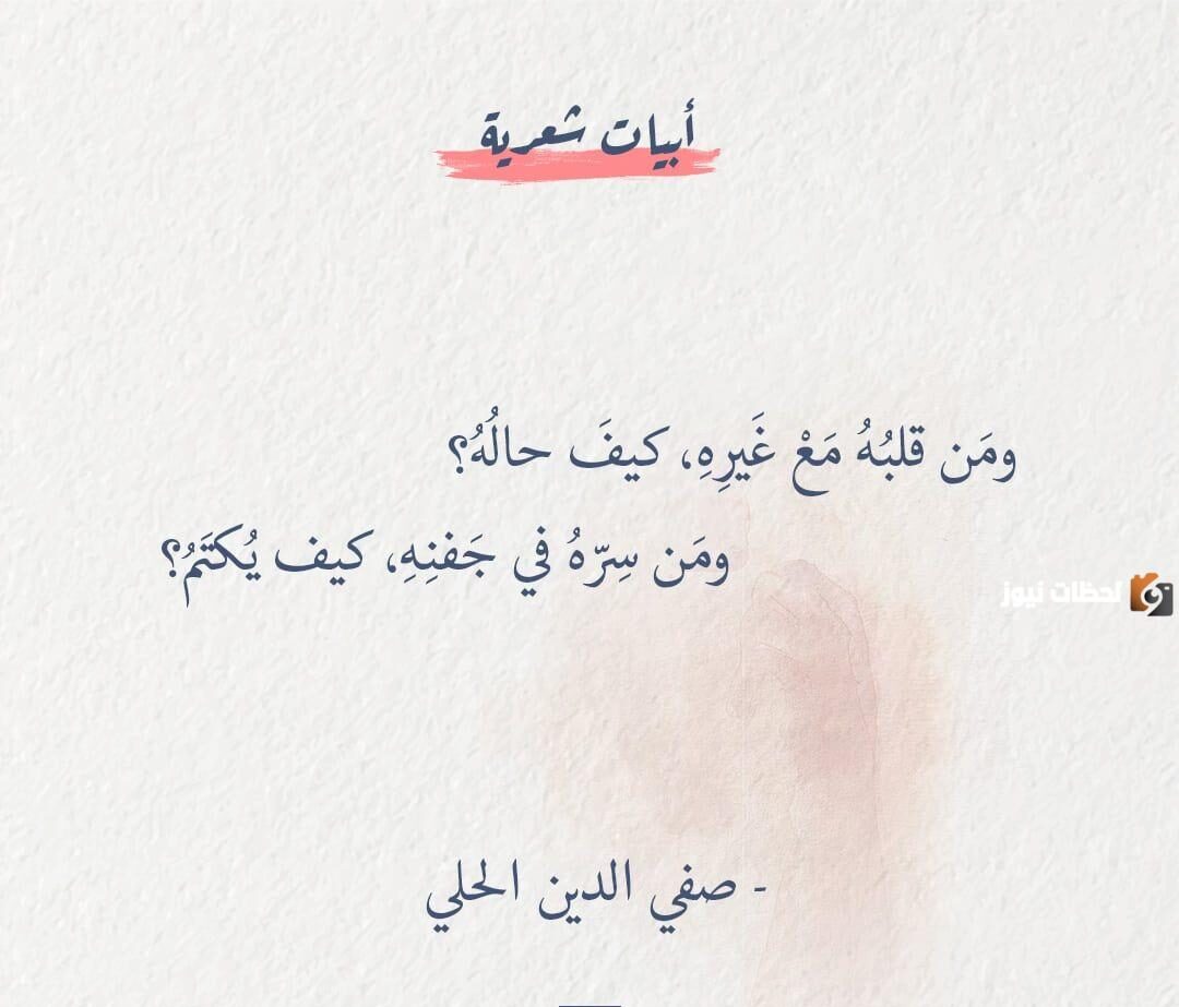 خصائص شعر صفي الدين الحلي