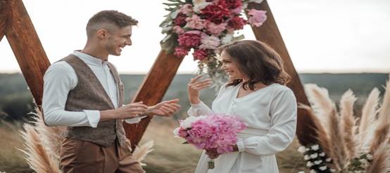 تهنئة عيد الفطر للمخطوبين