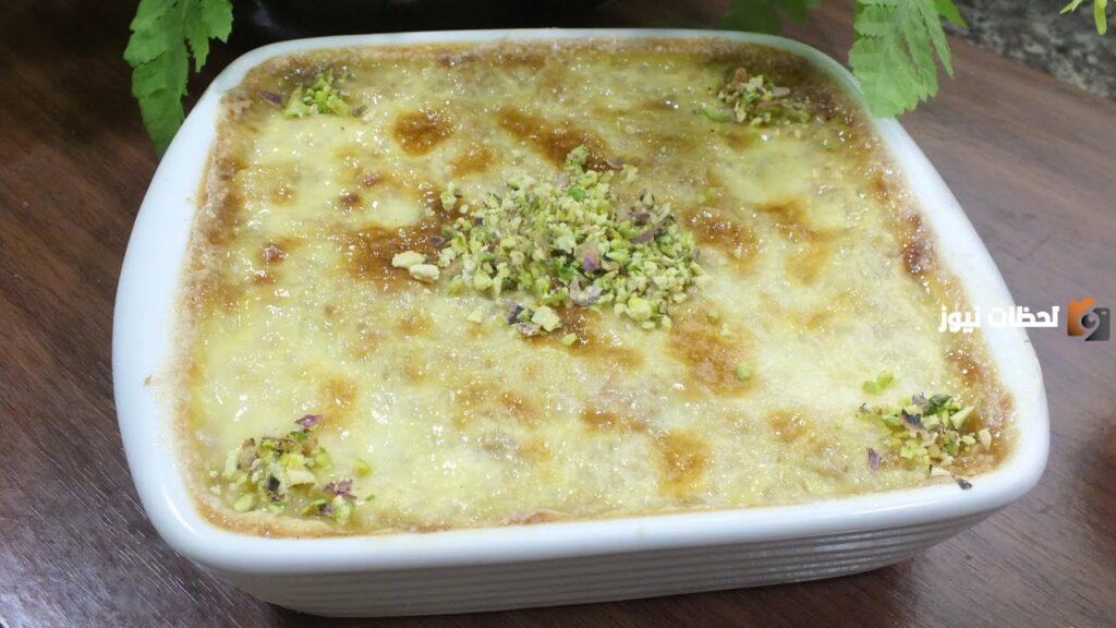 طريقة أم علي بكريمة الخفق