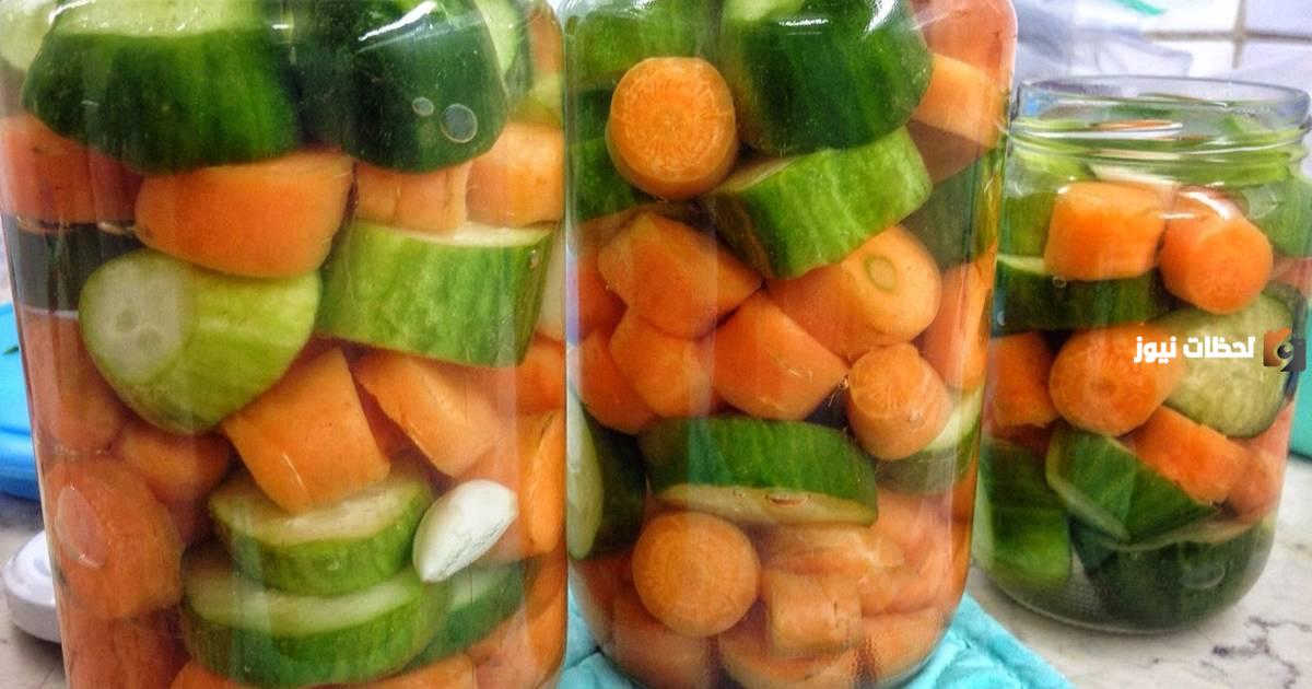 هتعملي أحلى مخلل لرمضان في البيت.. طريقة عمل مخلل الجزر والخيار في البيت بسهولة
