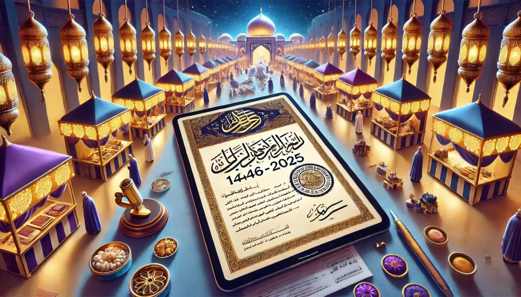 الأنشطة المسموح بها للبسطات الرمضانية 1446هـ