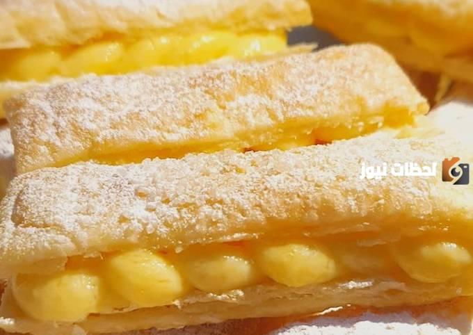 طريقة عمل بف باستري بالكاسترد