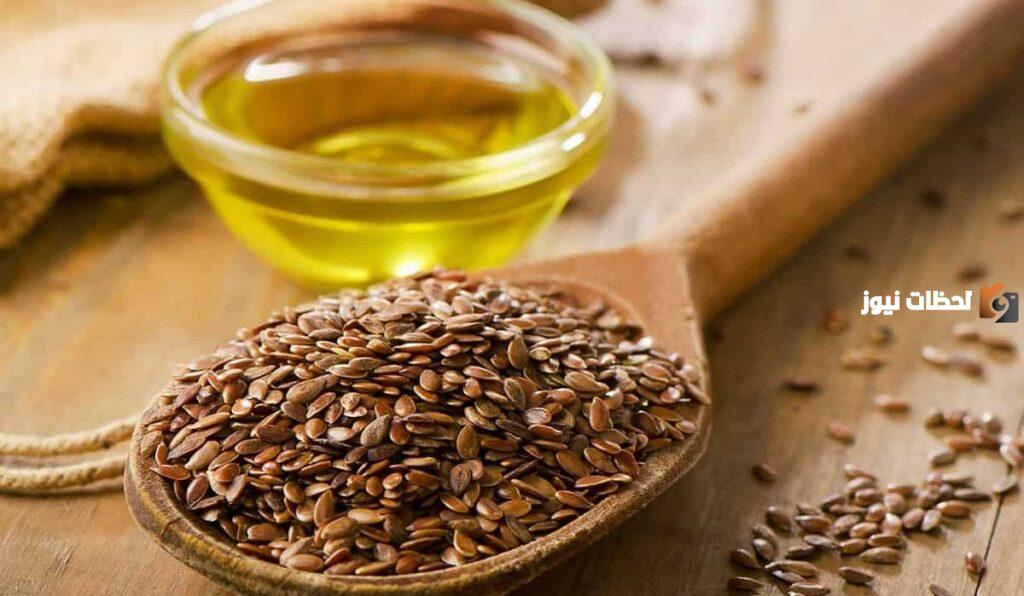 فوائد زيت بذر الكتان للشعر الجاف