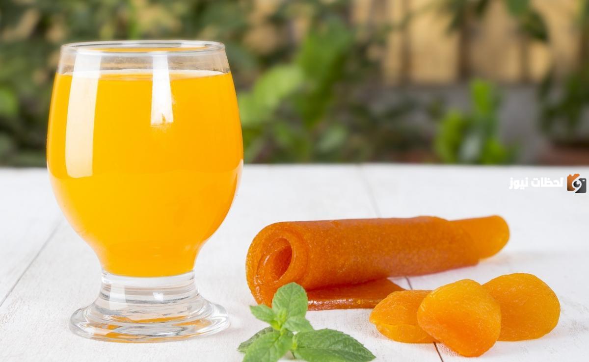 قمر-الدين يا جمال قمر الدين بالطريقة دي مش هيخليك تحس بالصيام.. طريقة تحضير مشروب قمر الدين بالمكسرات وأهم  فوائده