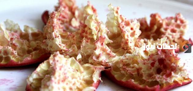 كيف استخدم قشر الرمان