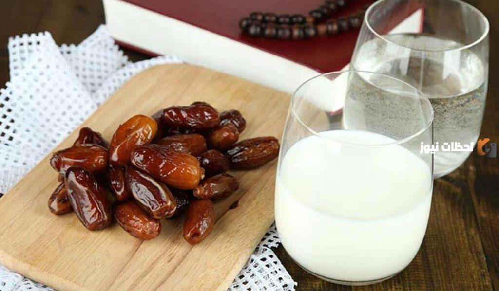 ما هو رجيم التمر واللبن في رمضان