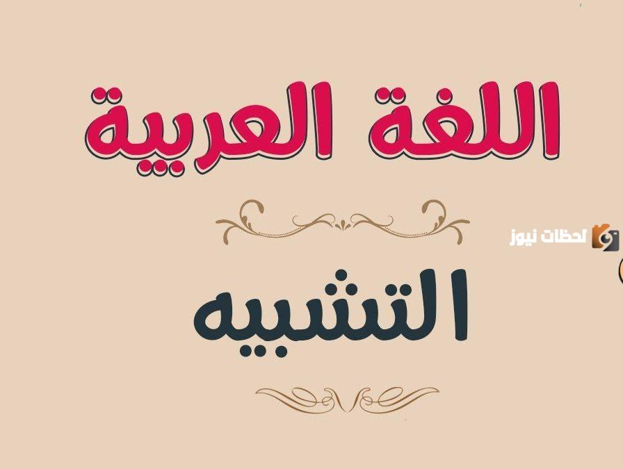 أنواع التشبيه المجمل والمفصل والفرق بينهما