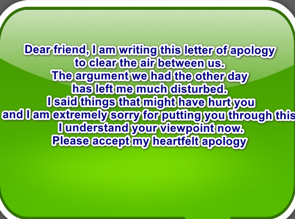 إليك رسائل اعتذار بالانجليزي مترجمة وعبارات اعتذار بالانجليزي مترجمة