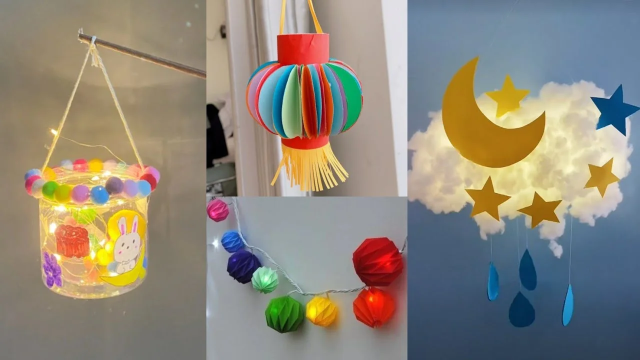  زينة رمضان بالورق