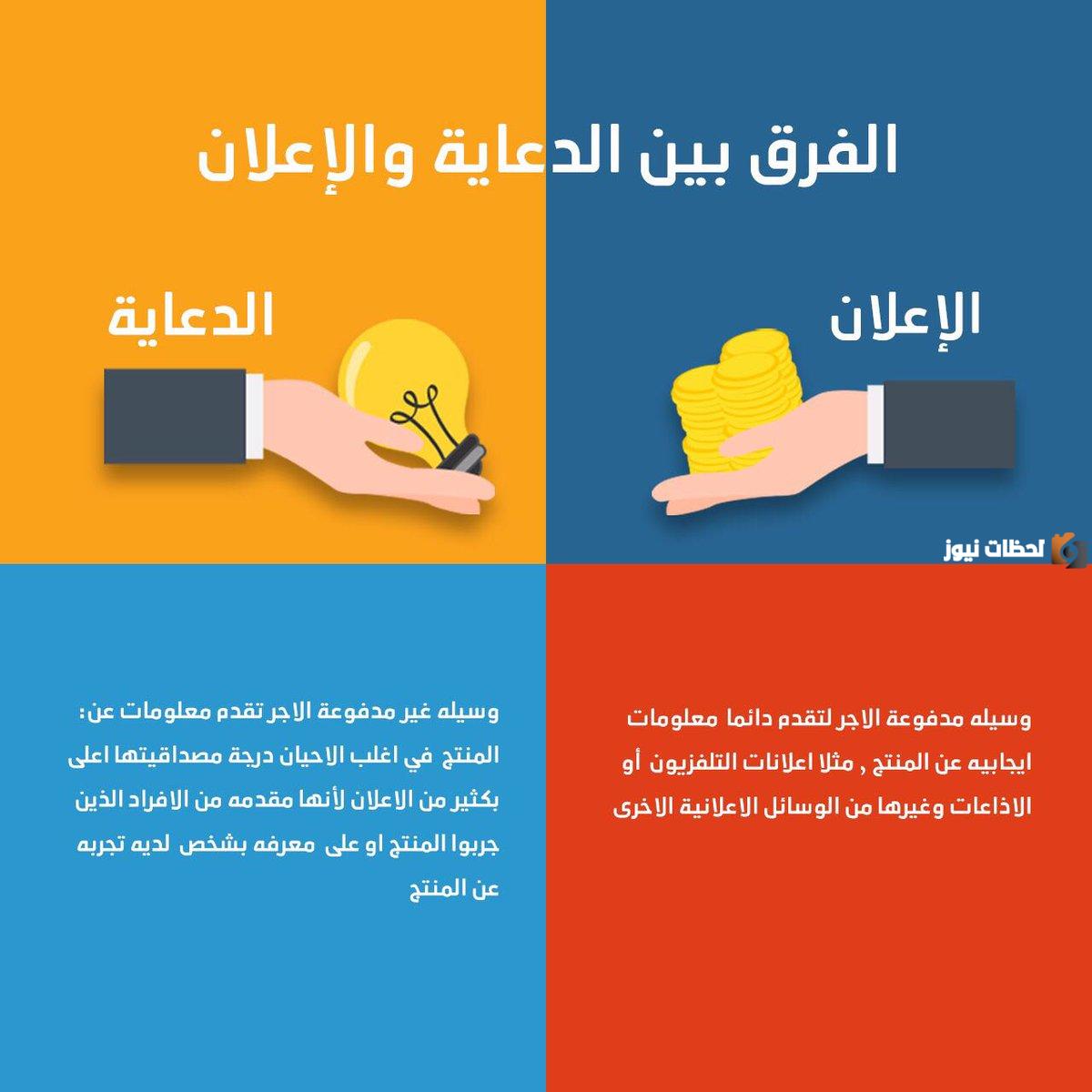  الفرق بين الإعلان والدعاية