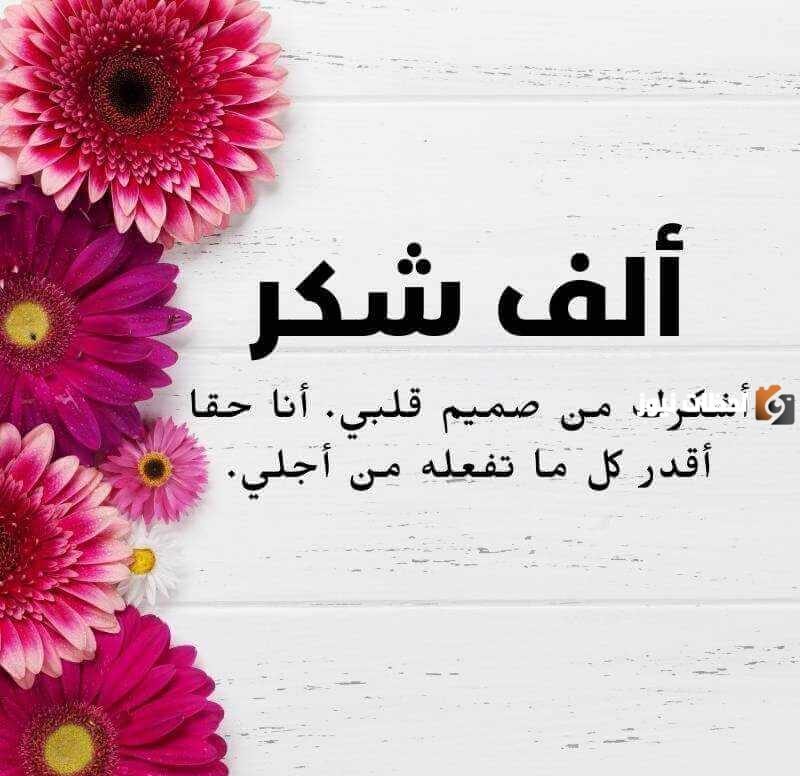 رسائل شكر للاصدقاء