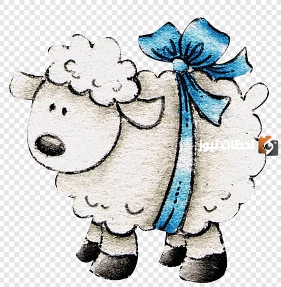 صور رأس خروف العيد كرتون