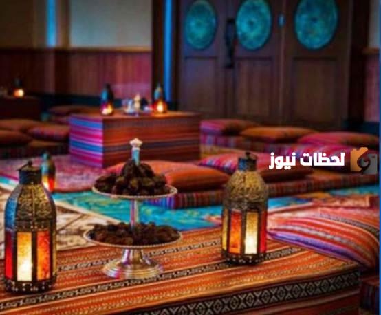ديكورات جلسات رمضان