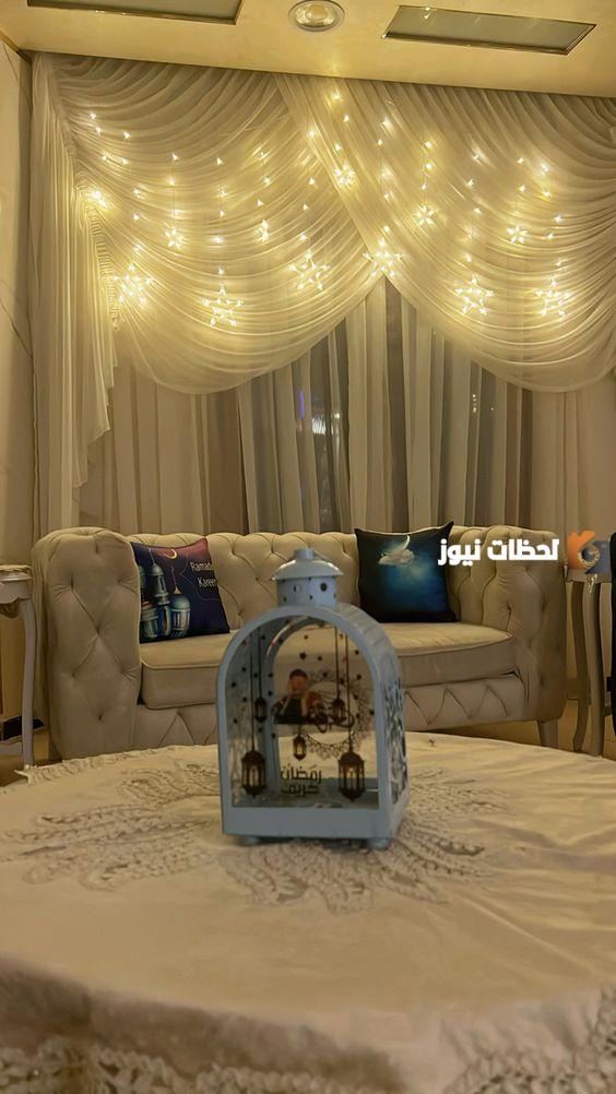 ديكورات زينة رمضان في البيت