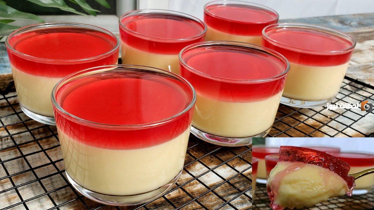 maxresdefault (75) حلى بارد مناسب لبعد الإفطار.. كيفية عمل حلى الجيلي والمهلبية اللذيذ
