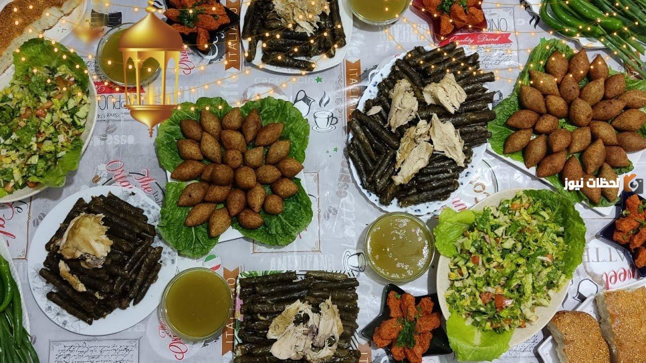 أفكار سفرة فطور رمضان