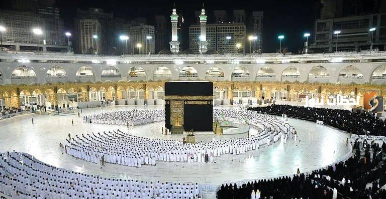 الحرم يستعد لاستقبال حجاج