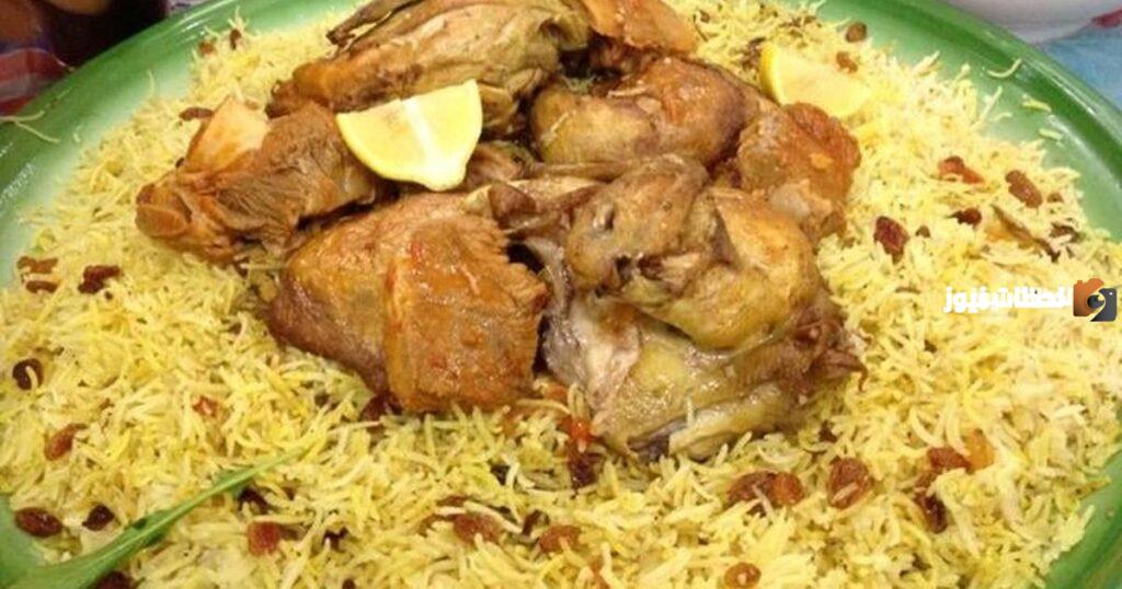 الكبسة السعودية على الطريقة التقليدية