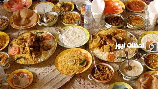 جدول فطور رمضان