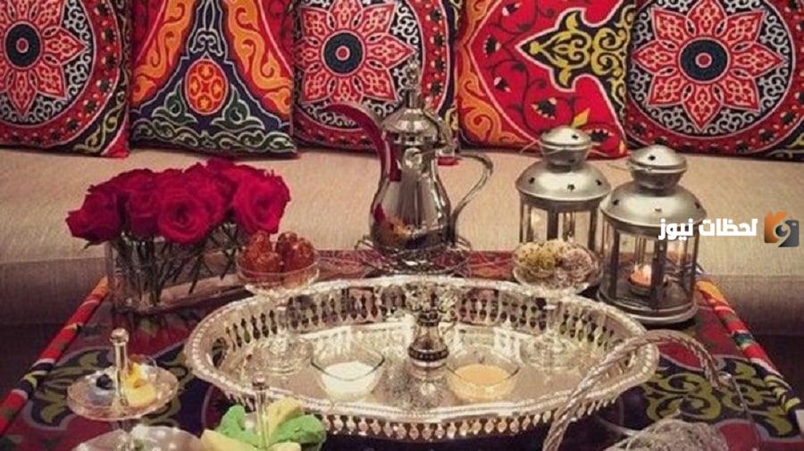 ديكورات جلسات رمضان