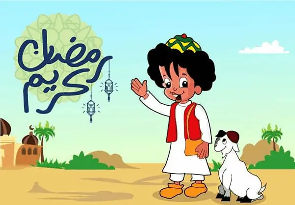 شخصيات فنانيين رمضان كرتونية