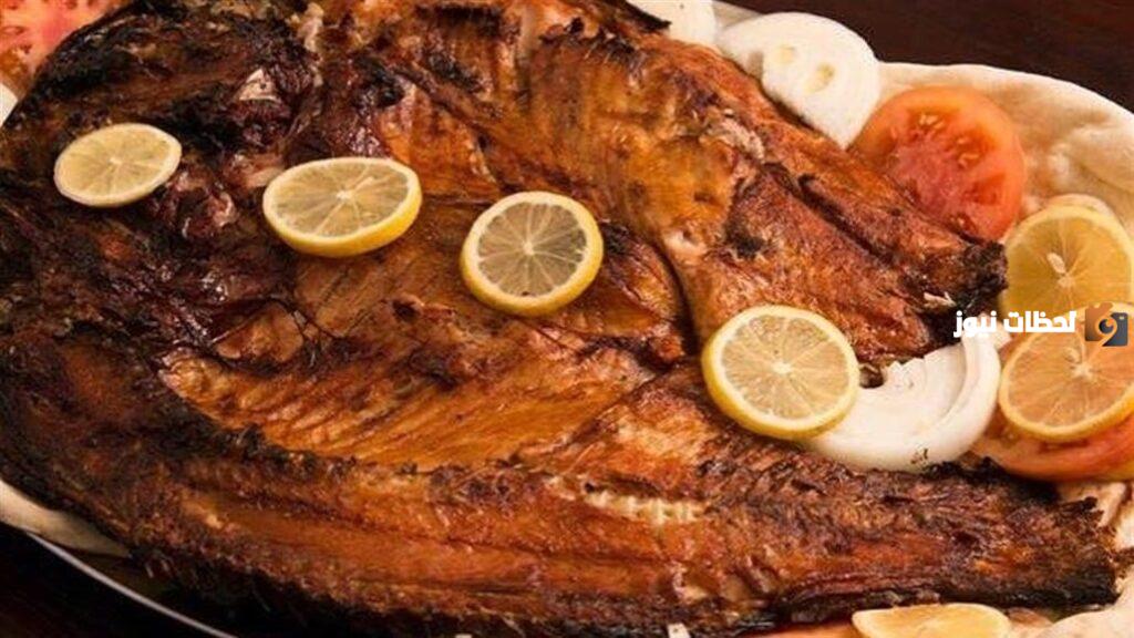 شوي السمك