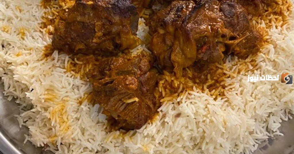 طريقة عمل الرز المديني باللحم