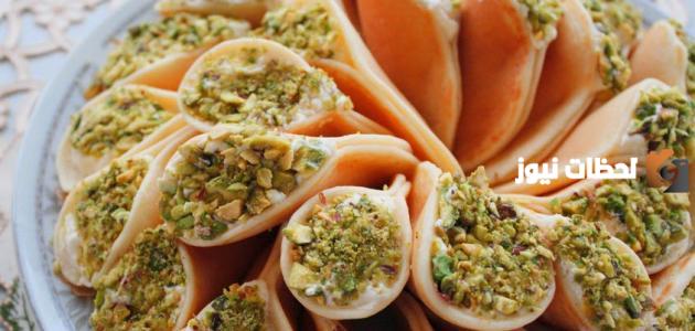 طريقة عمل القطايف بالكريمة
