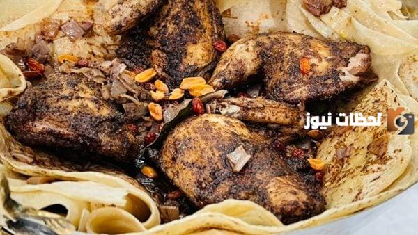 طريقة عمل المسخن فلسطيني بالدجاج والسماق والبصل