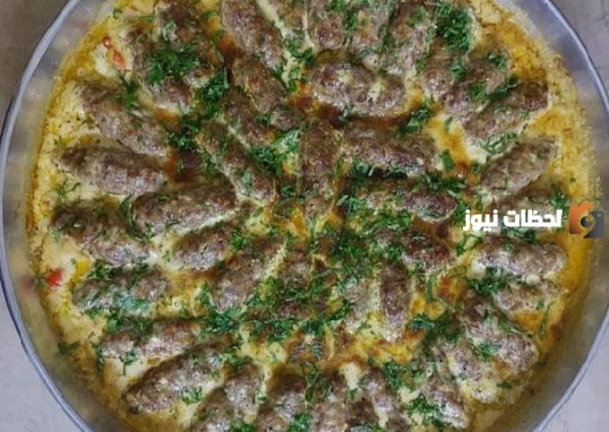 طريقة عمل كفتة اللحمة بالطحينة