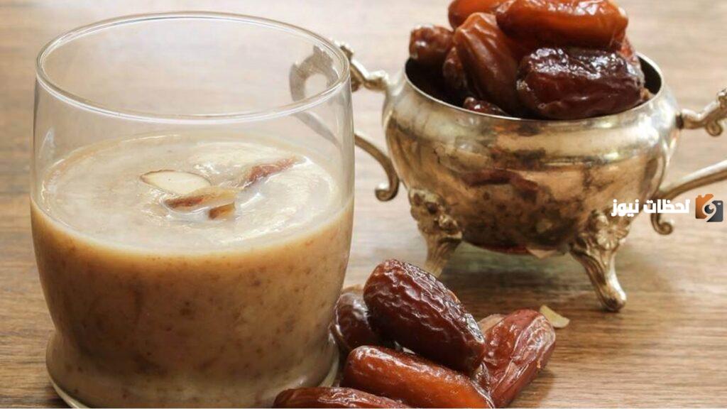 طريقة عمل كوكتيل التمر باللبن.. مفيد جدا في رمضان