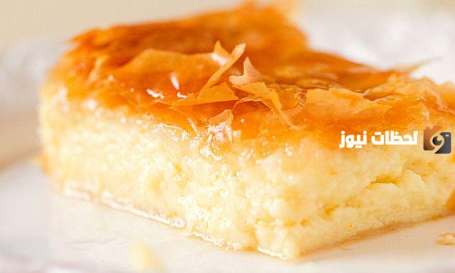 طريقة عمل نمورة الكاسترد