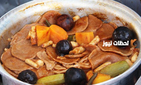 مكونات اكله المطازيز