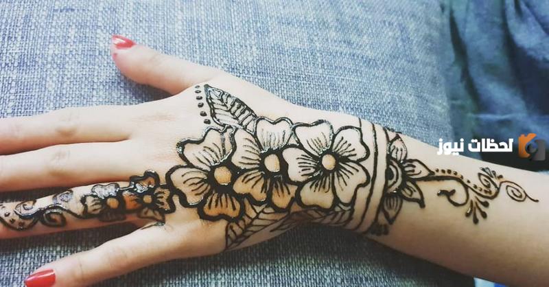 نقش رسومات حنة على الجسم