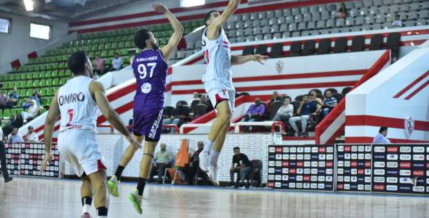 الزمالك يهزم المصرية للاتصالات ويتنظر الفائز من الأهلي وهليوبوليس بنصف نهائي دوري السلة