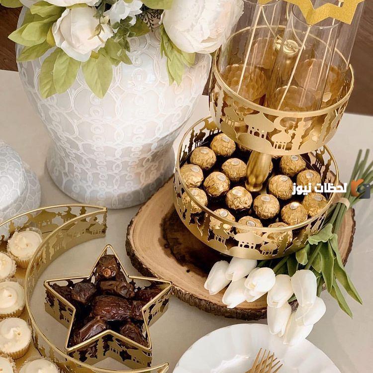 أفكار تزيين الطاولة لعيد الفطر الصغير