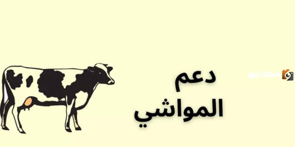كيف احصل على دعم المواشي